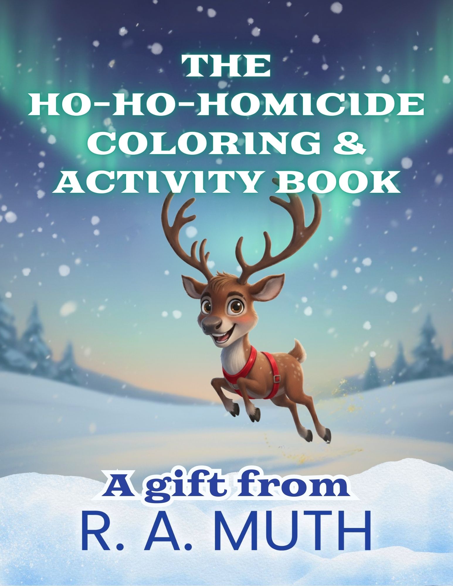 Ho-Ho-Homicide Activity Book COVER